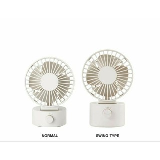 &lt;Muji&gt; &lt;มูจิ&gt; พัดลมตั้งโต๊ะ ไม่ใช้แบตเตอรี่ แบรนด์ Muji (มูจิ)USB Low Noise Fan