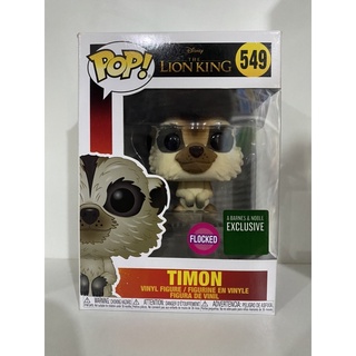 Funko Pop Timon Lion King Disney Flocked Exclusive 549