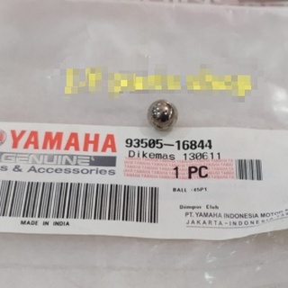 9350516844 เม็ดลูกปืนดันคลัทช์  R-15 EXCITER MT-15 XSR WR-155 BALL Yamaha แท้ ( 93505-16844 )