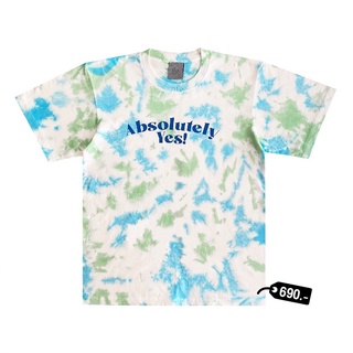 ABSOLUTE SIAM - ABSOLUTELY YES! TIEDYE TSHIRT HIDDEN FOLDER