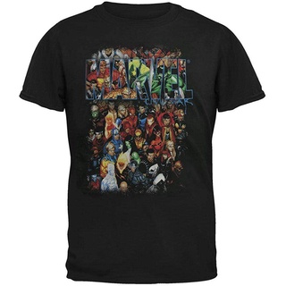 เสื้อยืดวินเทจเสื้อยืดผู้ชาย Marvel Mens Team Ups Group Shot T-Shirt t shirt men cottonS-5XL