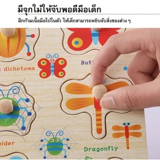 ของเล่นเด็กเสริมพัฒนาการ ชุดกระดานไม้A-Z,ตัวเลข,อาชีพต่างๆพร้อมภาพยานพาหนะและสัตว์แบบต่างๆ