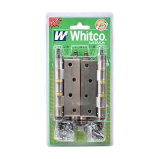 WHITCO บานพับประตูวิทโก้ AC43F แกนใหญ่หัวจุกมีหมุด [14112]