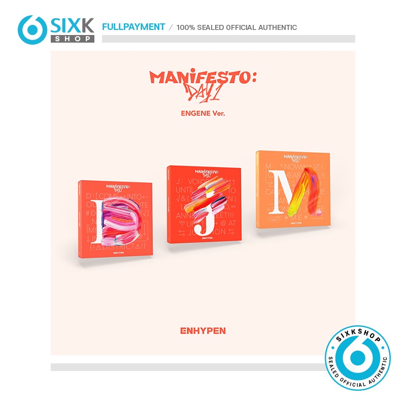 ENHYPEN Album MANIFESTO Day 1 (ENGENE ver)
