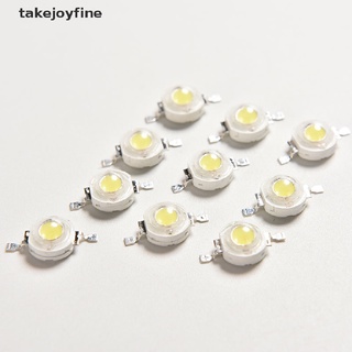 Tfth ลูกปัดสีขาว 1W Smd Led 10 ชิ้น