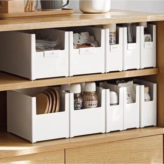 Cabinet storage box กล่องเก็บของบนชั้นวางของ