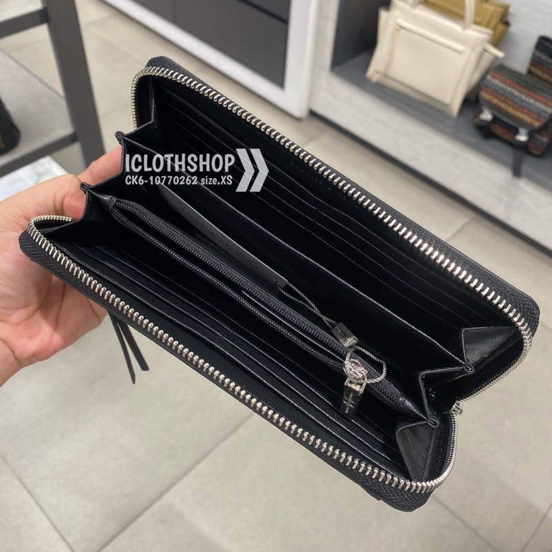 CHARLES & KEITH  CK6-10770262  กระเป๋าสตางค์ซิปรอบ รุ่น FRONT ZIP LONG WALLET. #4