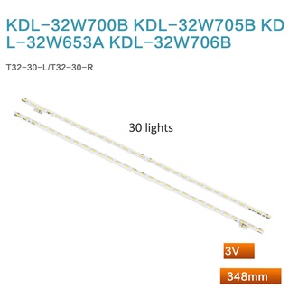 แถบไฟแบ็คไลท์ led สําหรับ Sony KDL-32W600A 74.32T35.002-1-DX1 พร้อมหน้าจอ T320XVF05.0 2 ชิ้น ต่อชุด