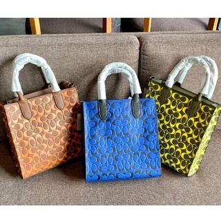 COACH COLORFUL GOTHAM TOTE SIGNATURE