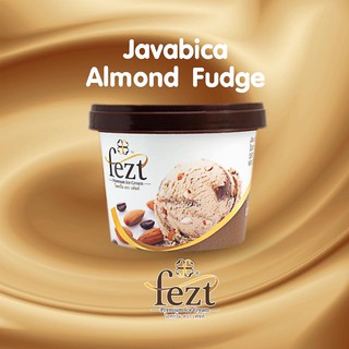 เฟซท์ ไอศรีมพรี่เมี่ยม (Fezt Ice cream Premium)   ขนาด 75 g. รสจาวาบิก้าอัลมอนด์ (Javabica almond) จำนวน 12 ถ้วย