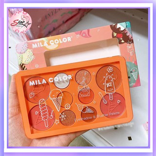 MILA COLOR Eyeshadow &amp; Blusher No.MC5022🐻