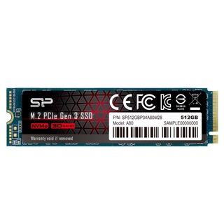 SILICON POWER SSD A80 512GB M.2 2280 PCIE *เอสเอสดี