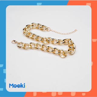 [🚚 พร้อมส่ง] สร้อยคอแมว สร้อยคอสุนัข Mooki Gold Collar เครื่องประดับสัตว์เลี้ยง สร้อยคอทอง