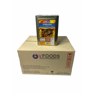 วีฟู้ดส์ VFOODS กะทิสับปะรด,จักรเล็กสับปะรด 1200g กดเลือกรสชาติที่ต้องการได้เลย..1ลัง/บรรจุ 6ปี๊บ ราคาส่ง ยกลัง พร้อมส่ง