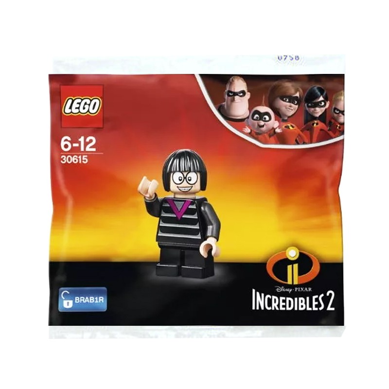 30615 : LEGO Disney Pixar Incredibles 2 Edna Mode Exclusive Minifigure Polybag