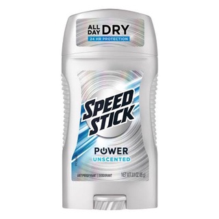 Speed Stick Antiperspirant Power Unscented 85g.