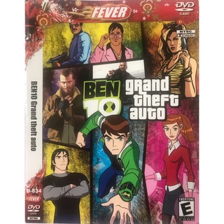 แผ่นเกมส์ PS2 GTA Ben10