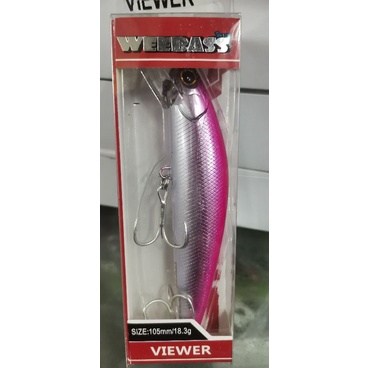 ปลั๊กงานช่อน กะพง กระสูบViever105mm./18.3g
