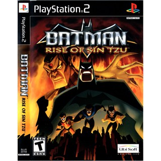 แผ่นเกมส์ Batman Rise of Sin Tzu PS2 Playstation2  คุณภาพสูง ราคาถูก