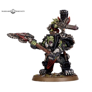 Warhammer 40k : Orks : Warboss in Mega Armour