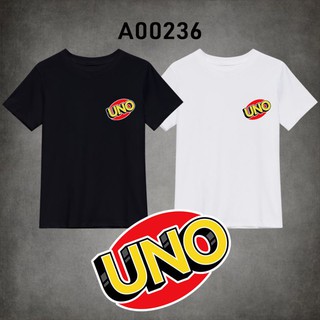 เสื้อยืดชาย - 🌈หุ้นท้องถิ่นA00236UNOเกมTSHIRTสนุกโรงงานขนาดใหญ่แฟชั่นที่ดีที่สุดเสนอสตรีทแวร์สีเหล