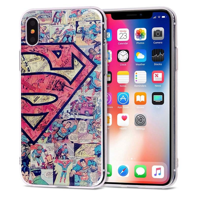 XIX for Funda iPhone X Case 5 5S 6 6S 7 8 Plus X XS Max XR Super Heroes