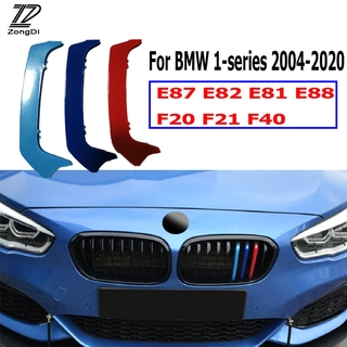 Hot Saleกรอบ 3 สีใส่กระจังหน้ารถยนต์ BMW ทุกรุ่น F20 F21 F40 Series 1 E87 E82 E81 E88 มีขายทุกปี 2004-2011