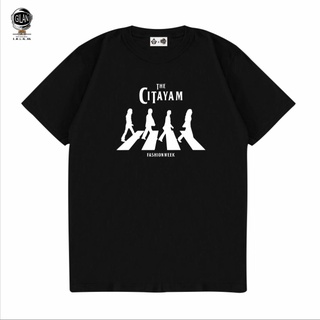 เสื้อยืดโอเวอร์ไซส์เสื้อยืด พิมพ์ลาย The Citayam แฟชั่นสําหรับสตรีS-4XL