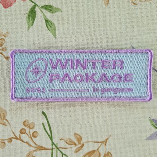 [แท้/พร้อมส่ง] ตัวแปะเสื้อ แปะกระเป๋า BTS​ 2021​ Winter Package in Gangwon Wappen