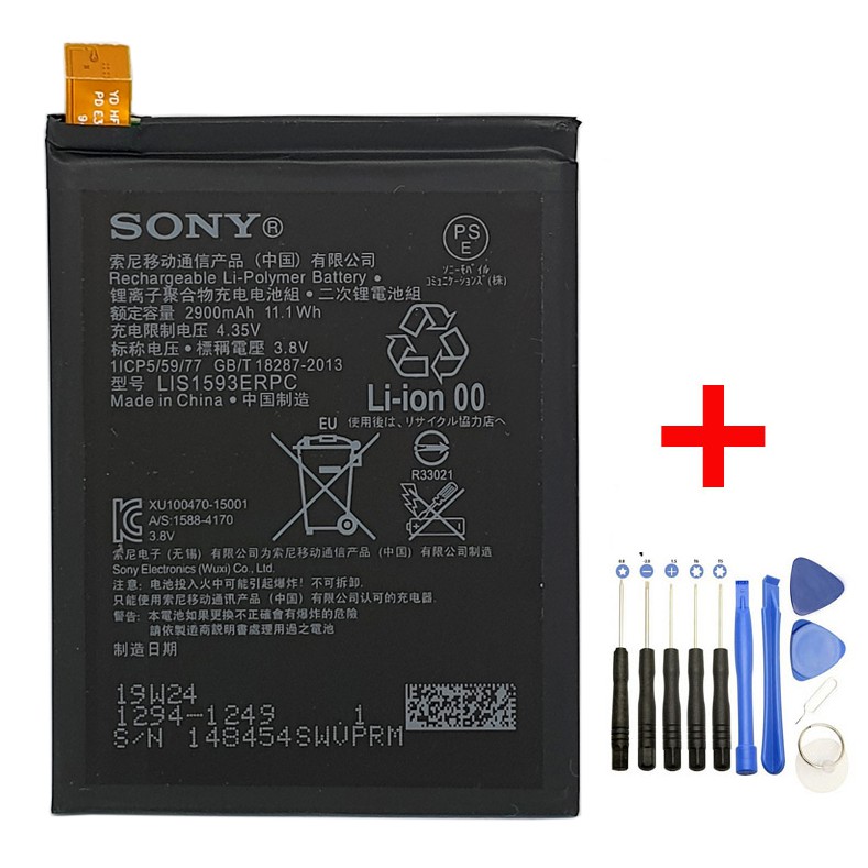 แบตเตอรี่ LIS1593ERPC สำหรับ Sony Xperia Z5 , Sony E6603 , Sony E6653 , Sony E6633 , Sony E6683 รับประกัน 3 เดือน