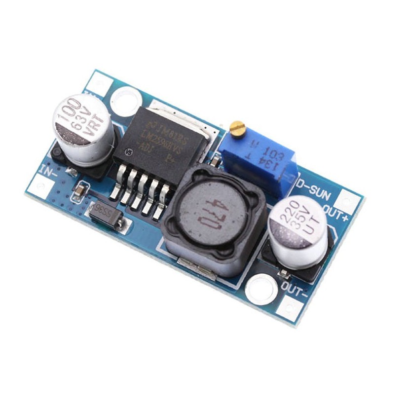 LM2596HVS LM2596HV DC-DC ปรับขั้นตอนลง Buck Converter โมดูลไฟฟ้า 4.5-50V ถึง 3-35V