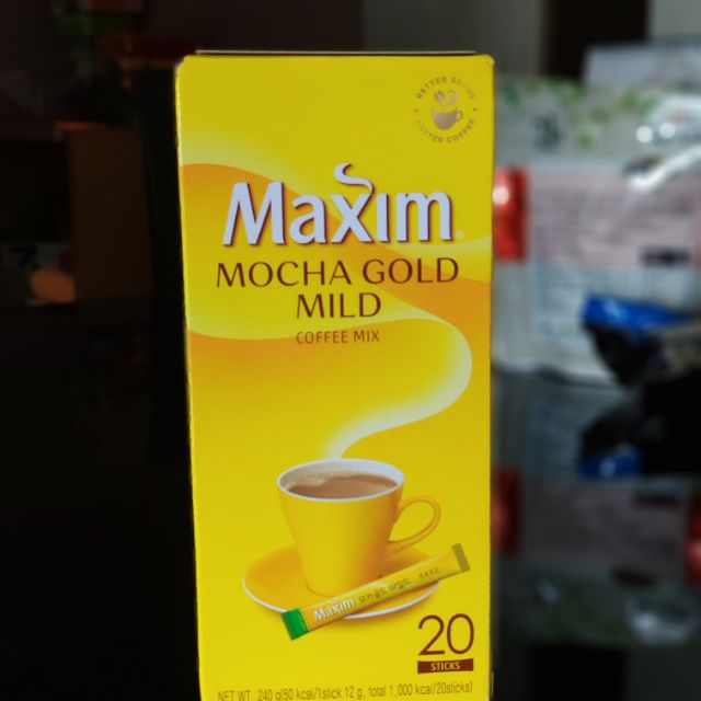 กาแฟ maxim 3in1 กลมกล่อม