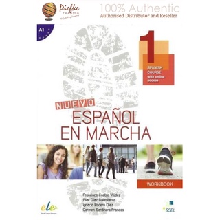 Nuevo Espanol en Marcha 1: Exercises Book for English Speakers  : 9788497789011 (นำเข้าของแท้100%)