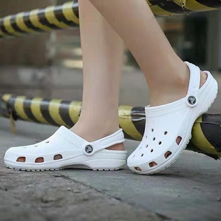 รองเท้าแตะ Crocs แบบยาง สไตล์คลาสสิก สําหรับผู้ชาย และผู้หญิง