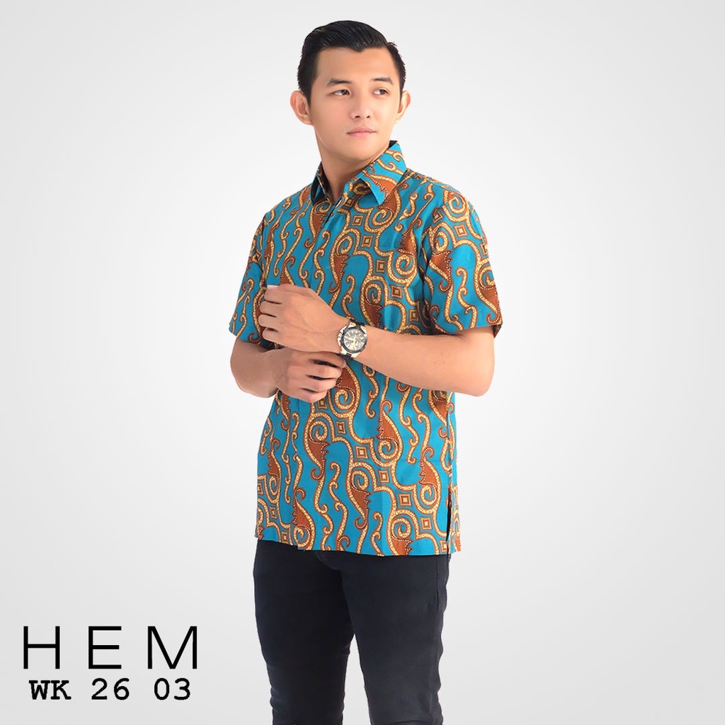 BATIK HEM WK 26.03 II ผู้ใหญ่เสื้อผ้าผู้ชาย