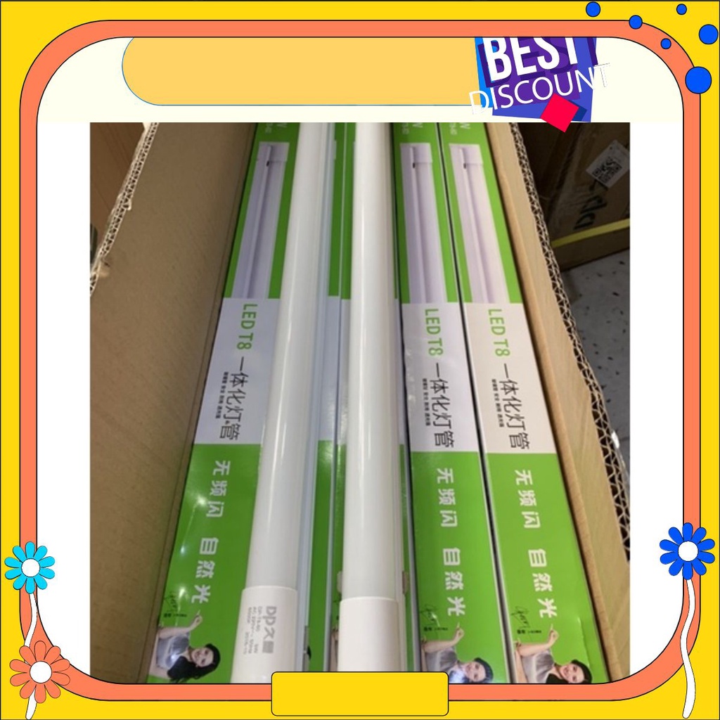 [LIQUIDATION Of WAREHOUSE] CAPITAL LOSS WHOLE SET T8 CONTACT Trough 0.6m 6 นิ้ว 60cm สีขาว (ของแท้) 