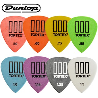 PICK เต่าปลายแหลม รุ่น Tlll (ที 3) ของแท้ 100% มีครบทุกขนาด DUNLOP guitar pick