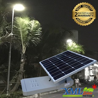 โคมไฟถนนอัจฉริยะ โซล่าเซลล์ 65 Watt Monocrystalline โคมไฟพลังแสงอาทิตย์ ไฟโซล่าเซลล์