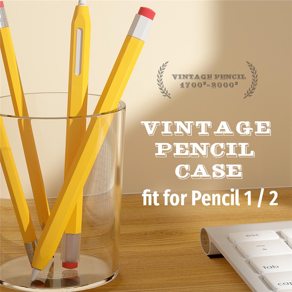 เคสซิลิโคน กันลื่น สําหรับ Apple Pencil Pro 2 1 USB-C 3 Gen 1st 2nd Generation iPad Pencil Skin