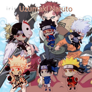 NARUTO พวงกุญแจจี้การ์ตูนนารูโตะ