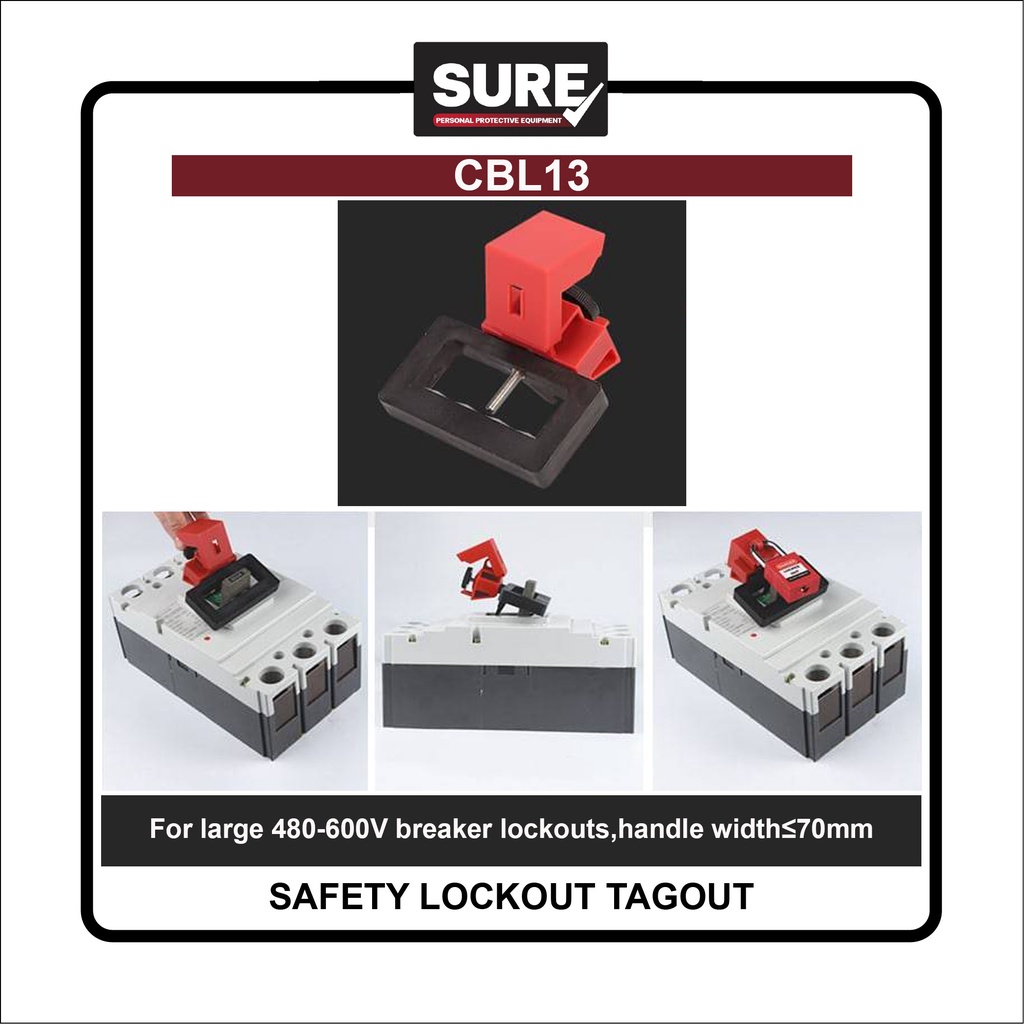 [ออกใบกำกับภาษีได้] CBL13 Circuit Breaker Lockout  (พร้อมส่งในไทย/รวมVatแล้วค่ะ)