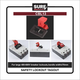 Suresafe Oversize Clamp-On 480-600V. Circuit Breaker Lockouts