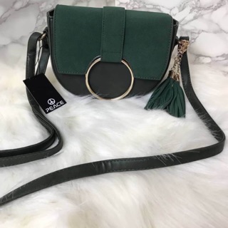 PEACE RING METAL CROSSBODY BAG 😍