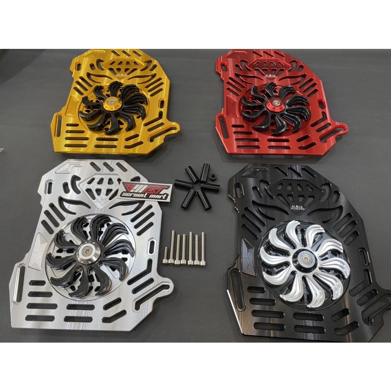 BLACKDIAMOND CNC RADIATOR COVER NMAX/PCX/ AERROX