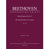 (violin)Beethoven, Ludwig van String Quartet in F major op. 135 (BA9035)