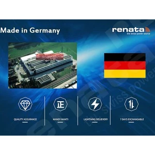 [แท้100% รุ่นใหม่] ถ่านเครื่องช่วยฟัง Renata A13 (PR48) แพ็ค 6 ก้อน ถ่านหูฟัง 13 ถ่านเบอร์ 13