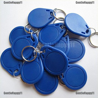 Ghth11 พวงกุญแจแท็ก RFID IC Key Tags 13.56MHz 5 ชิ้น