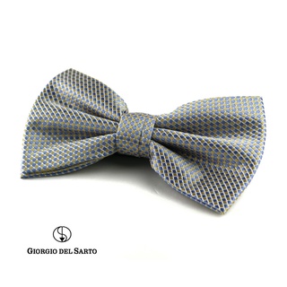 GIORGIO DEL SARTO Two-Fold Silk Bow Tie โบว์ไทผ้าไหมสองจีบ #18