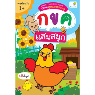 INSPAL : หนังสือ My First Flash Card Serie บัตรคำชุดแรกของหนู กขค แสนสนุก 1379130000563 ﻿(Life Balance)