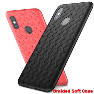 Realme 5i 5s 5 3 Pro C3  C2 X OPPO A31 A9 A5 2020 A91 F11 Pro A1K K3 Weave TPU Case Weave Grid Silicon Cover Realme 5 i s pro RealmeC3 OPPO A 31 5 9 2020 A91 F 11 PRO